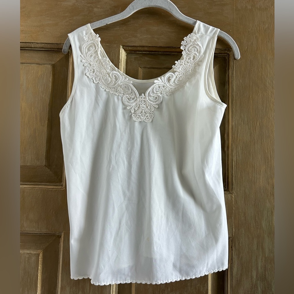 Vintage 70s slip tank top